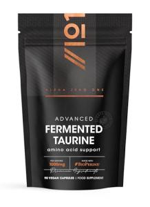 Fermented L-Taurine 1000mg with BioPerine - 90 Capsules