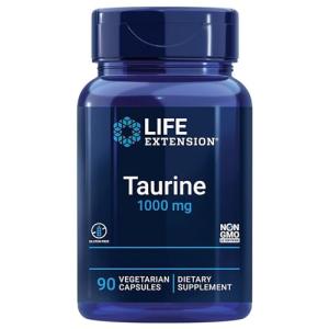 Life Extension Taurine 1000mg 90 Vegan Capsules
