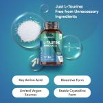 L-Taurine 1000mg Capsules - 180 Vegan Capsules