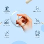 L-Taurine 1000mg Capsules - 180 Vegan Capsules