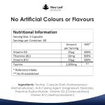 High Strength Taurine 1800mg Capsules with B Vitamins