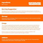 Taurine Powder Supplement - 500g Unflavoured