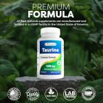 Best Naturals Taurine 1000 Mg, 250 Tablets
