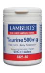 Lamberts Taurine 500mg - High Strength Capsules