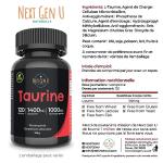 Taurine 1000 mg - 120 Vegan Caplets