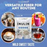 NKD Living Inulin Prebiotic Fiber Powder 1 Kg