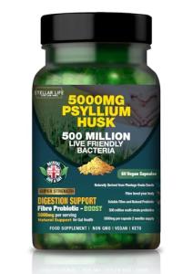 High-Strength Psyllium Husk & Probiotic Capsules
