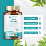 TUDCA Liver and Gut Health Supplement, 120 Capsules