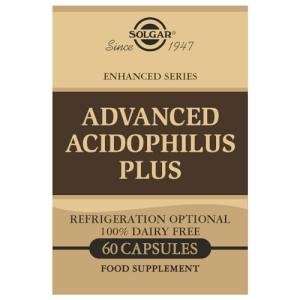Solgar Advanced Acidophilus Plus Capsules - 60 Count