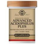 Solgar Advanced Acidophilus Plus Capsules - 60 Count