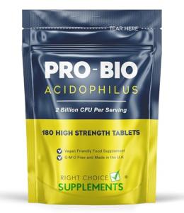 High Strength Vegan Probiotics for Gut Health