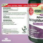 Nature's Aid Acidophilus Complex 5 Billion CFU Capsules