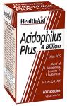 HealthAid Acidophilus Plus 4 Billion Vegicaps, 60 Count
