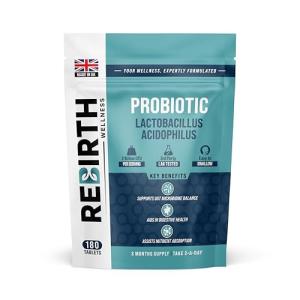 Probiotic Tablets for Gut Health - 180 Count