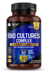 80 Billion CFU Probiotic & Prebiotic Supplement