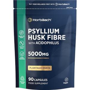 Psyllium Husk Capsules 5000mg with ProBio