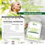 Bio-Cultures Complex 180 Capsules for Gut Health