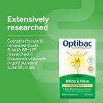 Optibac Probiotics Bifido & Fibre Vegan Supplement