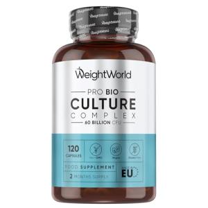 Vegan Probiotics & Prebiotics Complex – 120 Capsules