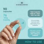 150 Billion CFU Probiotics with Prebiotic & Zinc