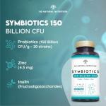 150 Billion CFU Probiotics with Prebiotic & Zinc