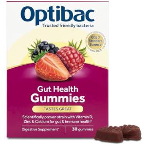 Optibac Probiotics Gut Health Vegan Gummies - 30 Count