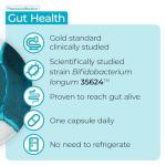 Alflorex Daily Gut Health Probiotics - 60 Capsules