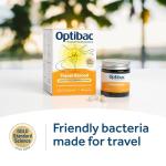 Optibac Vegan Probiotics for Travel - 20 Capsules
