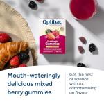 Optibac Probiotics Gut Health Vegan Gummies - 30 Count