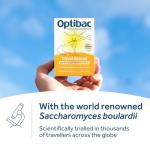 Optibac Vegan Probiotics for Travel - 20 Capsules