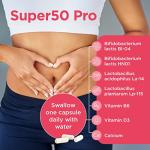 Healthspan Super50 Probiotic with Vitamin D3 60 Capsules