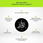 NHP Advanced Probiotic for Digestive Health - 60 Capsules
