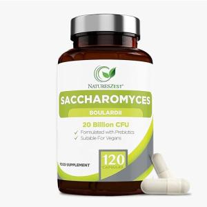 Saccharomyces Boulardii Probiotic Capsules - 120 Count