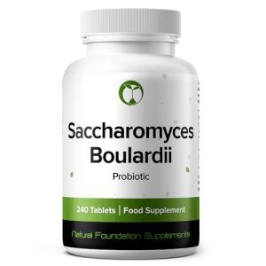 Vegan Probiotic Supplement with Saccharomyces Boulardii