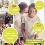 Saccharomyces Boulardii Probiotic Capsules - 120 Count