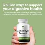 Vegan Probiotic Supplement with Saccharomyces Boulardii