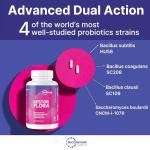 Vegan Probiotic Supplement for Gut Health – 21 Capsules