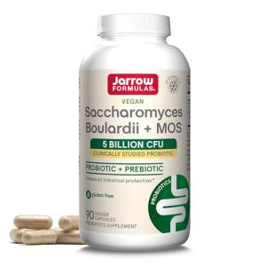 Jarrow Formulas Vegan Probiotic Saccharomyces Boulardii 90 Vcaps