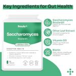 Yeast Probiotic Capsules with Vitamin D3 & Biotin