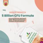 Saccharomyces Boulardii Probiotic with Olive Leaf Extract