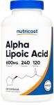 Nutricost Alpha Lipoic Acid 600mg, 240 Capsules