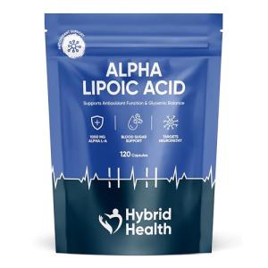 Hybrid Health Alpha Lipoic Acid 1000 MG Capsules