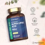High Strength Alpha Lipoic Acid 900mg Capsules