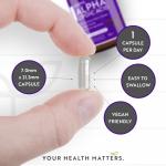 High Strength Alpha Lipoic Acid 650mg Vegan Capsules