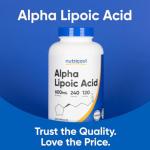 Nutricost Alpha Lipoic Acid 600mg, 240 Capsules