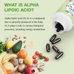 Alpha Lipoic Acid 1500mg Softgels for Energy