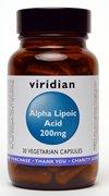 Alpha Lipoic Acid 200mg - 30 Vegetable Capsules