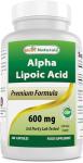 Alpha Lipoic Acid 600 mg - 240 Capsules