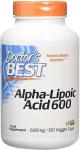 Doctor's Best Alpha Lipoic Acid 600 mg 180 Capsules