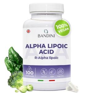 Bandini® Alpha Lipoic Acid 200mg Vegan Capsules